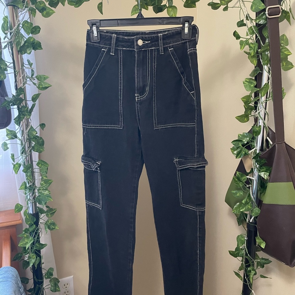 SHEIN black cargos